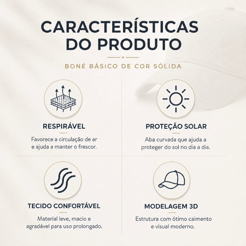 Boné Masculino Brasil Legacy - Jonzy
