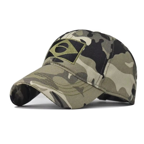 Boné Masculino Camuflado Brasil - Jonzy