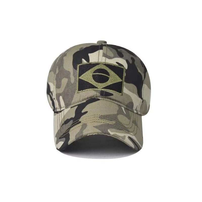 Boné Masculino Camuflado Brasil - Jonzy