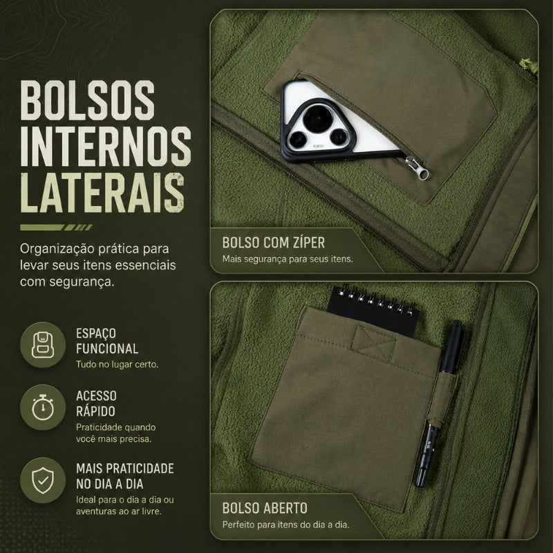 Jaqueta Masculina Tática Outdoor - Jonzy
