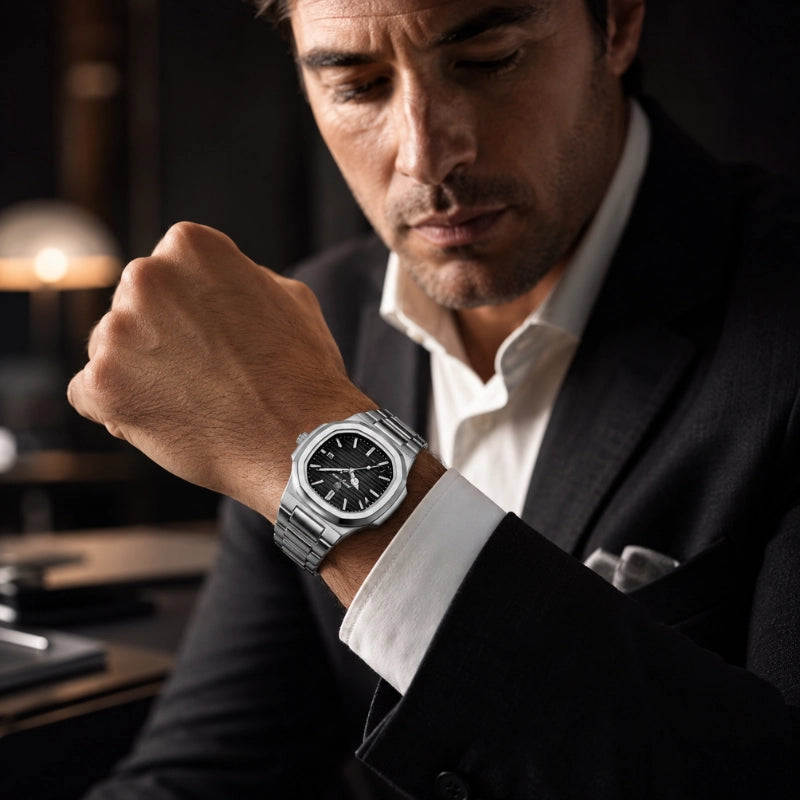 Relógio Masculino Quartz Steel - Jonzy